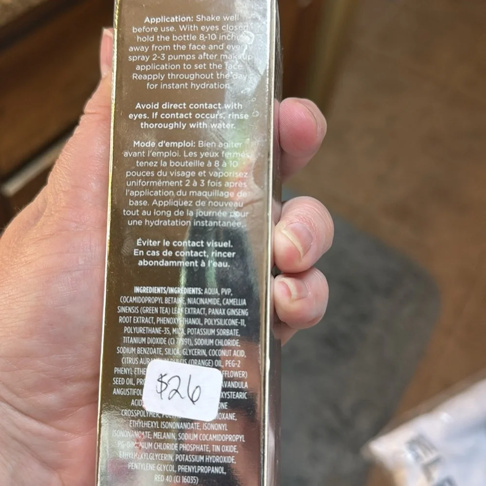 NIB PÜR Lit Mist Illuminating Setting Spray 4 Fl Oz